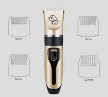 Load image into Gallery viewer, Pet electric hair clipper, hair clipper, cat and dog pet supplies, rechargeable pet shaving device
