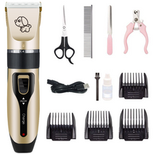 Load image into Gallery viewer, Pet electric hair clipper, hair clipper, cat and dog pet supplies, rechargeable pet shaving device
