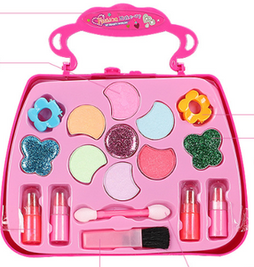 Washable makeup toy lipstick eye shadow set children girl cosmetics