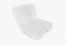 Load image into Gallery viewer, Photo Storage Box Acrylic Storage Box Flip Cover One-piece Transparent Card Plastic Box
