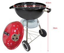 Load image into Gallery viewer, Outdoor barbecue grill portable and easy to install round apple stove charcoal
