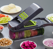 Load image into Gallery viewer, Vegetable cutter multi-function dicing device potato shredder shredder grater household grater
