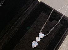 Load image into Gallery viewer, Flower necklace earring ring set
