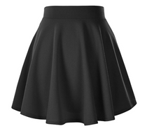 Load image into Gallery viewer, All-match short skirt flared skirt stretch
