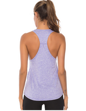 Load image into Gallery viewer, sports vest for women long loose I-shaped running fitness
