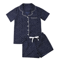 Load image into Gallery viewer, Pajamas women summer comfortable and casual short-sleeved ladies two-piece suit
