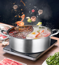 Load image into Gallery viewer, Hot pot divided grid soup pot
