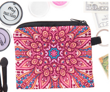 Load image into Gallery viewer, Printed coin purse&amp;Bag PU leather card case
