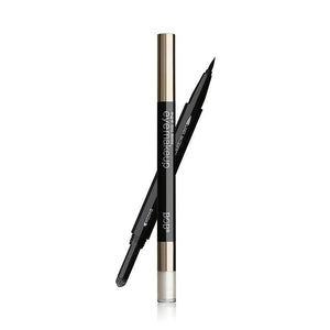 Double-headed eyeliner is waterproof, sweat-proof, not smudging, easy to color