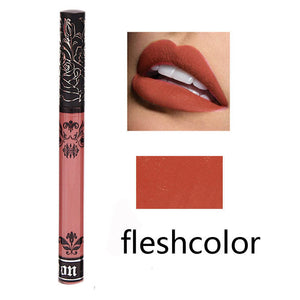 Matte velvet matte lip glaze non-bleaching non-stick liquid lipstick in cup