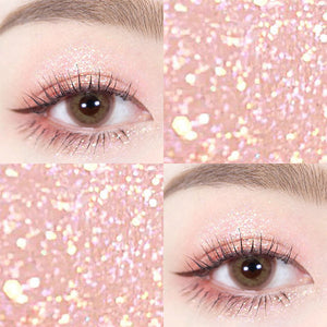 Liquid Eyeshadow Highlighter Waterproof Glitter Sequin Pearly Brightening Liquid