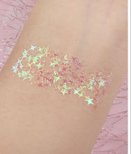 Load image into Gallery viewer, Eye makeup, gel, sequins, stars, glitter, pearl
