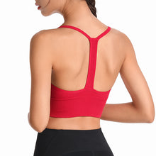 Load image into Gallery viewer, Sports Bra for Women, Sexy Crisscross Back Medium Support Yoga Bra with Removable Cups
