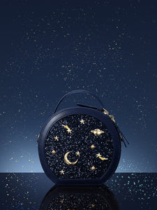 Starry Round Purse Jet Set Travel Multifunction Phone Crossbody Bag