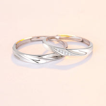 Load image into Gallery viewer, 925 Sterling Silver Couple Ring Tarnish Resistant Stackable Extreme Comfort Rings （only one ring）
