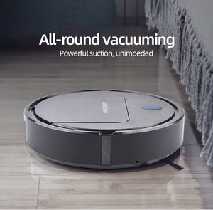 Robot Vacuum Cleaner , Self-Charging, Quiet Cleaning for Pet Hair, Hard Floors and Carpets