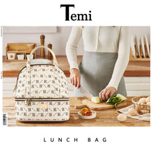 Load image into Gallery viewer, Lunch Bag Meal Bag for Fashion Larger Double-layer Space Capacity Tote Bag Heat Preservation 6009
