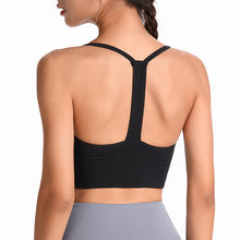 Load image into Gallery viewer, Sports Bra for Women, Sexy Crisscross Back Medium Support Yoga Bra with Removable Cups
