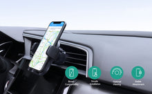 Load image into Gallery viewer, Wireless Car Charger holder,15W Qi Fast Charging Auto Clamping Car Charger
