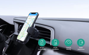 Wireless Car Charger holder,15W Qi Fast Charging Auto Clamping Car Charger