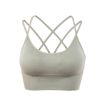 Load image into Gallery viewer, Sports Bra for Women, Sexy Crisscross Back Medium Support Yoga Bra with Removable Cups
