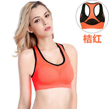 Load image into Gallery viewer, Strappy Sports Bra for Women, Sexy Crisscross Back Medium Support Yoga Bra with Removable Cups
