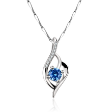 Load image into Gallery viewer, Handmade 925 Sterling Silver chain Pendant Necklace for Women
