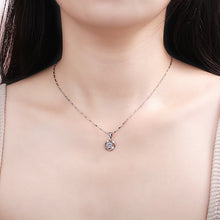 Load image into Gallery viewer, Rose Handmade 925 Sterling Silver chain Pendant Necklace for Women
