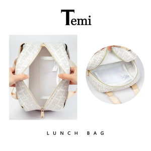 Lunch Bag Meal Bag for Fashion Larger Capacity Tote Bag Heat Preservation Inner Pocket  1405